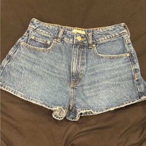 PacSun Light Blue Jean mom shorts